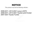 thumbnail image 2 of Kugel Rear Right (Passenger Side) Wheel Bearing Assembly 70-512351 for Car Toyota Tundra Lexus LX570 Land Cruiser, 2 of 11