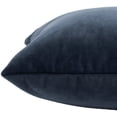 thumbnail image 3 of Mainstays Ravi Decorative Cushion, Velvet, 20x20 in, Blue 2-Pack, 3 of 5
