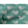 thumbnail image 4 of oneOone Cotton Poplin Fabric Fish Block Printed Fabric 1 Yard 42 Inch Wide, 4 of 4