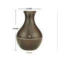 thumbnail image 2 of Aromatherapy Diffuser with Essential Oils 130Ml Led Essential Oil Diffuser Humidifier Aromatherapy Wood Grain Vase Aroma Humidifier with Essential Oil Diffuser, 2 of 7