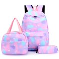 thumbnail image 1 of 3pcs/set Computer Bag Large Capacity Fashion Women Nylon for Gift (Pink), 1 of 9