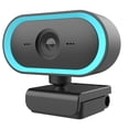 thumbnail image 2 of EGNMCR Webcam Caméra Web 1080P Full HD Caméra Web USB pour PC Ordinateur de Bureau Portable Caméra Web avec Microphone FHD PC, 2 of 4