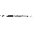 thumbnail image 4 of JEWTWIN TIP Marker Permanent, Permanent Marker Fine + Ultra Fine, 1-Carded, Black Ink (32101PP), 4 of 7