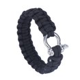thumbnail image 2 of Bracelet de Survie Extérieur, Bracelet de Survie Tissé Paracorde 550 Bracelet de Survie Multioutil Bracelet Extérieur Longueur 24,5cm pour Randonnée pour Camping, 2 of 8