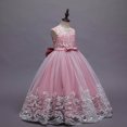 thumbnail image 4 of Ketyyh-chn99 Robes Fille Robe d'Été Bébé Filles Tout-Petits Manches Courtes Longues Jupe Mode Robe Sans Manches A,120, 4 of 5