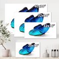 thumbnail image 4 of Designart Vibrant Blue Butterfly Canvas Wall Art, 4 of 4