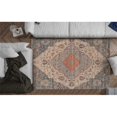 thumbnail image 1 of HomeRoots 354093 Tapis en Jute Bleu et Rouge 7 Pi 6 Po x 9 Pi 6 Po, 1 of 1