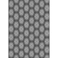 thumbnail image 1 of Ahgly Tapis Rectangulaire Lavable en Machine Intérieur Transitionnel Gris, 7 Pieds x 9 Pieds, 1 of 7