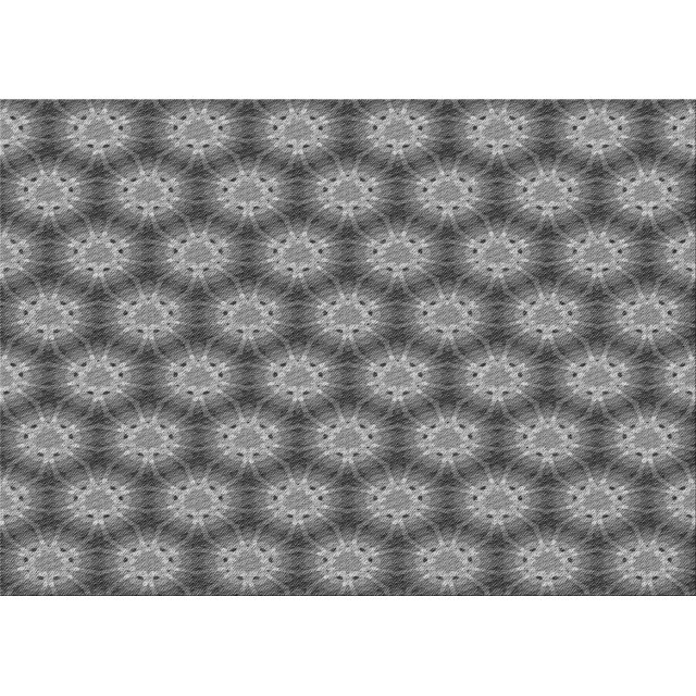 Ahgly Tapis Rectangulaire Lavable en Machine Intérieur Transitionnel Gris, 7 Pieds x 9 Pieds