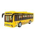 thumbnail image 1 of maskred ABS Audio-visual Bus Model Sturdy Construction Babies Playful Experience Childrens Large Bus Toy yellow, 1 of 6