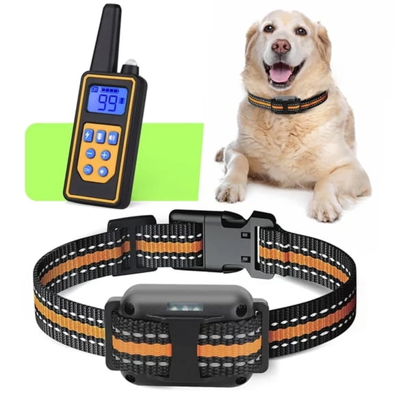 KEINXS 2600FT Dog Training Collar  Dog Shock Collar with Remote  3 Modes Beep Vibration Shock  Waterproof  LED Light  Rechargeable Dog Shock Collar for Training Small Medium Large Dogs