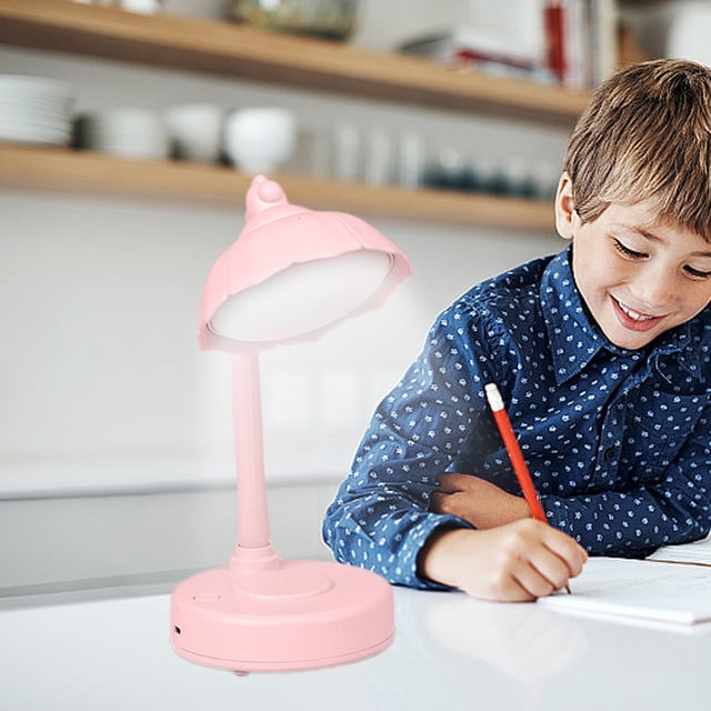 YIMWNYI Lampe de Bureau LED Réglable, Lampe de Lecture Rechargeable Pliable, 3 Modes de Température de Couleur, Protection des Yeux Sans Scintillement, Chargement USB, Lampe de Bureau pour Lecture, Bureau