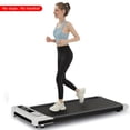 thumbnail image 1 of Walking Pad with Incline, 2.5HP Under Desk Treadmill for Home & Office, 2-in-1 Compact Walking & Jogging Machine with Remote Control & LED Display, 1 of 7