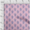 thumbnail image 1 of oneOone Viscose Jersey Fabric Turtle Block Print Fabric By Yard 60 Inch Wide, 1 of 1
