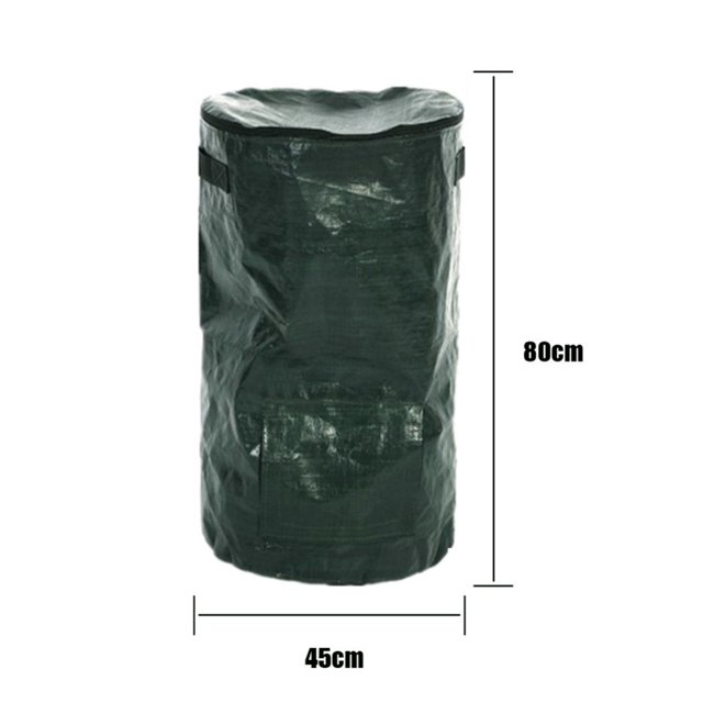 CNKOO Kitchen Garden Yard Compost Fruit Ferment Waste Bag Disposal Collector Trash Can