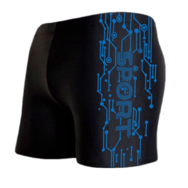 Swim Trunks Men Mens Swim Shorts Printed Swimsuit Quarter Pants Quick-drying Swim Shorts
