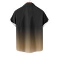 thumbnail image 3 of fatyb Button down Shirts for Men Short Sleeve Lightweight Beach Shirts Summer Gradient Collar Blouses, 3 of 4