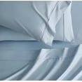 thumbnail image 3 of Kindlier 100% Organic Cotton Sheet Set – Deep Pocket Bedding Set Twin, Sky Blue, 3 of 5