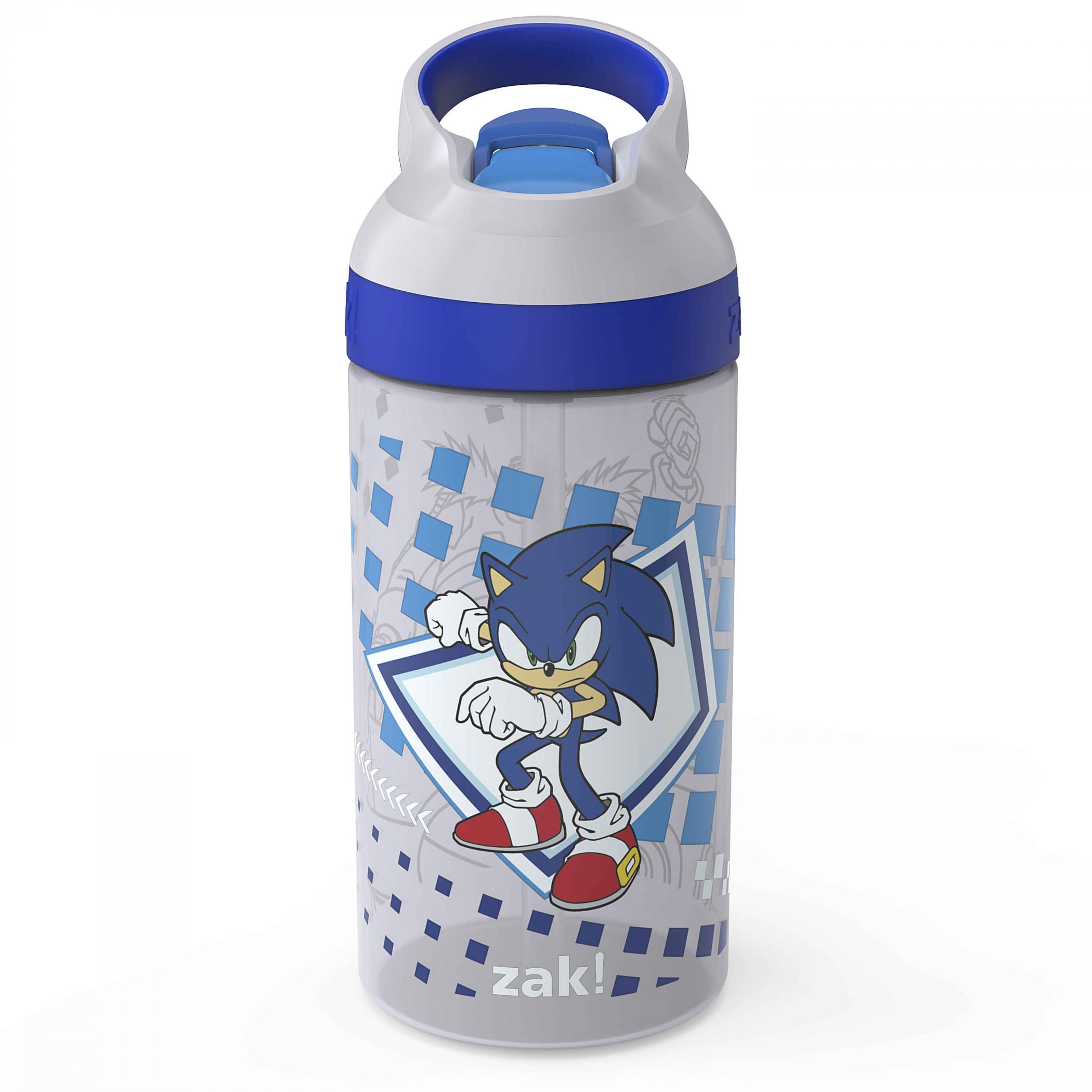 Sonic The Hedgehog 16 oz Reusable Plastic Water Bottle