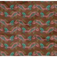 thumbnail image 4 of oneOone Organic Cotton Poplin Twill Fabric Fish Block Print Fabric By Yard 42 Inch Wide, 4 of 4