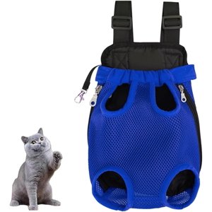 Tingzi Cat Carrier, Portable Pet Carrier Backpack, Adjustable Pet Front Cat and Dog Carrier Backpack for Hiking and Riding
