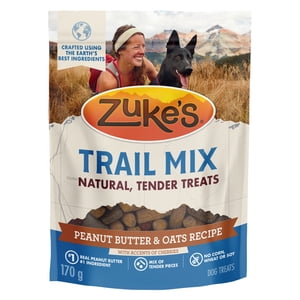 Zuke's Trail Mix Peanut Butter & Oats Recipe, Dog Treats, 170 g