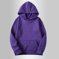 thumbnail image 4 of Timegard Womens Hoodies Long Sleeve Oversized Sweatshirts Pullover with Pockets Winter Fall Outfits Clothes, 4 of 8