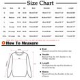 thumbnail image 3 of Penkiiy Hauts pour Femmes Manches 3/4 Col Rond Blouses Décontractées TG Vin, 3 of 6