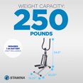 thumbnail image 4 of Stamina Produits 40-0069 Spacemate Machine de Stepper D\'entraînement Physique Pliable et Ajustable, 4 of 6