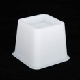 thumbnail image 3 of Rehausseur de Chaise, Ensemble de 4 Outils de Levage de Meubles Canapé Lit Blanc, 3 of 8