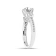 thumbnail image 2 of 2 1/4 Ct Round  Diamond Engagement Ring 14K White Gold, 2 of 4