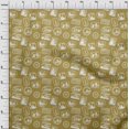 thumbnail image 4 of oneOone Velvet Light Olive Green Fabric Travel Craft Projects Decor Fabric Printed By The Yard 58 Inch Wide, 4 of 5