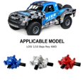 thumbnail image 3 of Wweixi Boîte de Vitesses Différentielle RCGOFOLLOW pour 1/10 LOSI Baja Rey 4WD Short Course Argent, 3 of 6