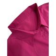thumbnail image 4 of FcBaudy Robe à Manches Longues à Col Rabattu Longueur Cheville, Robes pour Femmes, Robes de Printemps pour Femmes Mode Féminine Col Rabattu Ample Coton Lin Manches Longues Ajustée Taille Haute Robe Femme Robe, 4 of 7