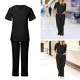 thumbnail image 4 of Nursing Set Short-Sleeve Lab Tunic Healthcare Suit Care Worker, 4 of 7