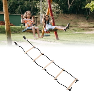 Échelle de corde pour enfants, prévenir les échelles de corde 100kg 5 Étapes Facile à utiliser Multifonctionnel pour Playground