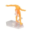 thumbnail image 4 of Customizable Action Figure Body with Holder, Durable PVC, Great Helper for Drawing Sketch - Widely  Drawing Mannequin for Family Office, 4 of 8