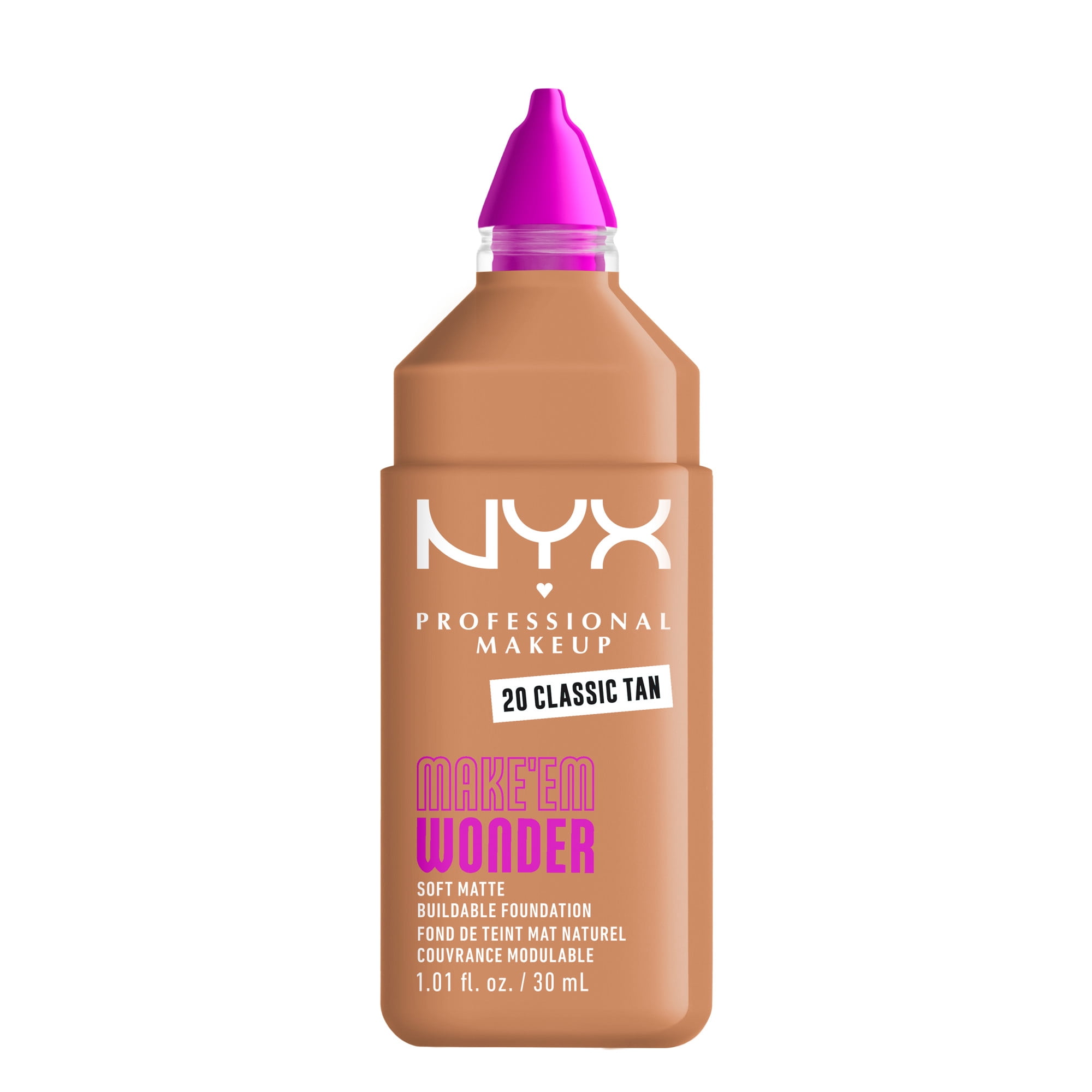 NYX Professional Makeup MAKE EM WONDER FOUNDATION CLASSIC TAN