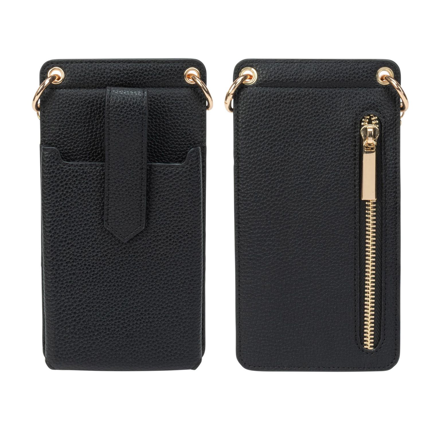 Porte-cartes et téléphone à cordon plat pour femme adulte Time and Tru
