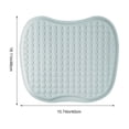 thumbnail image 3 of Ice Silk Cushion, Summer Breathable Cool Seat Cushion, Office Sedentary Chair Cushion, Buttocks Cushion, Cloth Material, 4D Breathable Protrusions, Machine Washable, 3 of 7