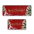 thumbnail image 2 of EQWLJWE Christmas Kitchen Mats for Floor,Christmas Kitchen Rugs Set of 2,Christmas Kitchen Rugs and Mats for Floor Non-Slip Backing Mat,Christmas Kitchen Decor,Anti Fatigue Kitchen Rug with Runner, 2 of 9