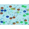 thumbnail image 1 of Ahgly Company Machine Washable Indoor Rectangle Transitional Blue Hosta Blue Area Rugs, 7' x 10', 1 of 7