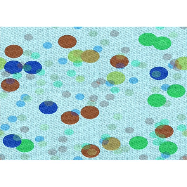 Ahgly Company Machine Washable Indoor Rectangle Transitional Blue Hosta Blue Area Rugs, 7' x 10'