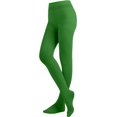 thumbnail image 1 of ORUYROP Women's Solid Colored Opaque Microfiber Footed Tights, 1 of 7