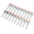 thumbnail image 1 of AC Hose Barb Fitting Refrigerant Hose Barb Connector, 20PCS Air Conditioning Hose Barb Fitting Straight Aluminum High Strength Universal for Cars Trucks, 1 of 8
