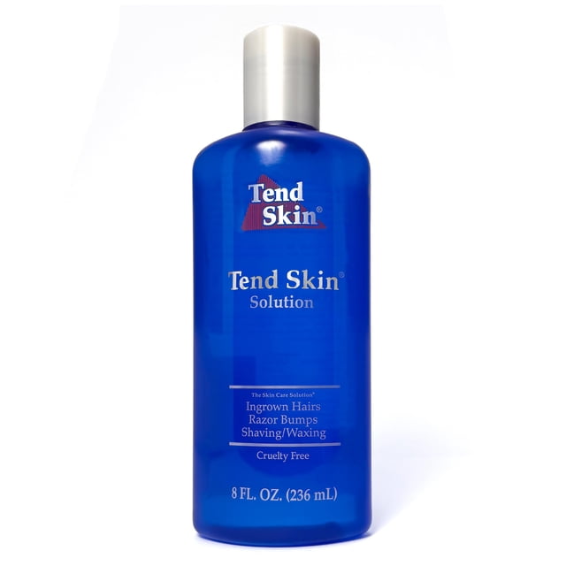 Tend Skin Bosses de Rasoir, Solution pour Cheveux Incarnés contre les Bosses de Rasoir Inesthétiques, Cheveux Incarnés et Brûlures du Rasoir, Toner Post-Rasage et Cirage pour Hommes et Femmes, Fabriqué aux É.-U., 8 Oz