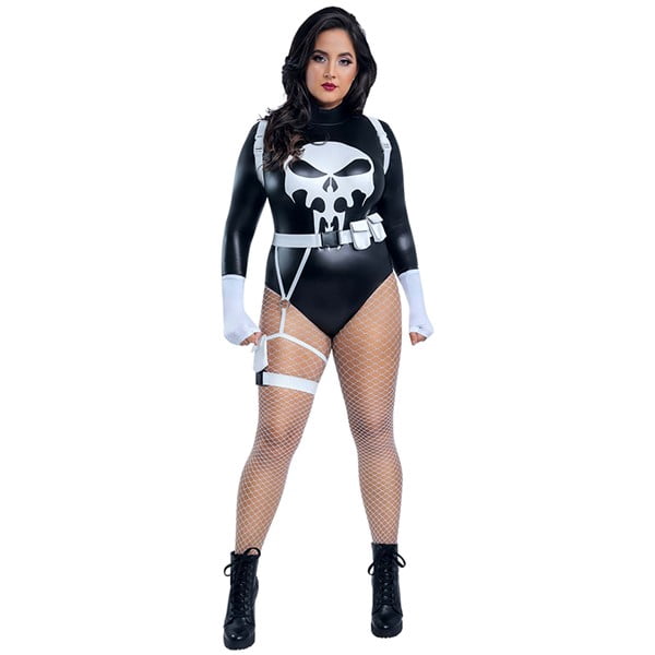 Plus Size Sexy Women's The Punishing One Costume | Plus Size Costumes