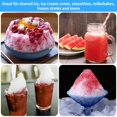thumbnail image 2 of Broyeur de Glace Manuel Portable, Rasoir à Glace à Manivelle, Lames en Acier Inoxydable, Mini Machine de Fabrication de Blocs de Glace pour Glace Rasée, Cônes de Neige, Rasoir à Glace Domestique, 2 of 9