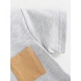 thumbnail image 4 of Kmbangi Ensemble 2 Pcs Shorts d'Été pour Bébés Garçons, T-shirt à Manches Courtes Col Rond + Shorts Rayés Tenue de Fête Décontractée 0-4 Ans, 4 of 9