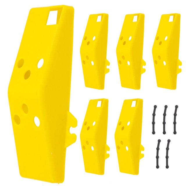 5 Sets Hand Auger Blades Protector Ice Fishing Auger Cover Hand Auger Strap